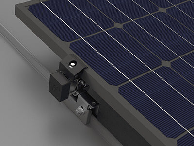 Montagesystem för solceller till Falsat plåttak