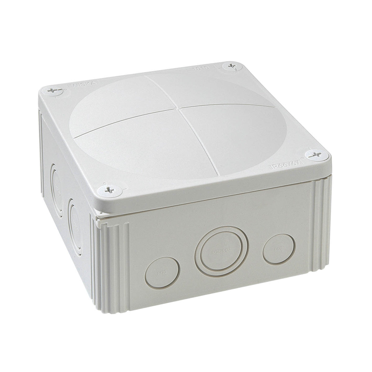 Kopplingsdosa 140x140x82 (vit) Rutab COMBI 1010/TOM/VIT Normprodukter Solproffset