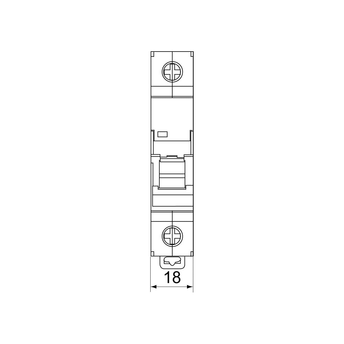 Automatsäkring 1-Polig 10A Typ B Rutab RSB-110 Normprodukter Solproffset