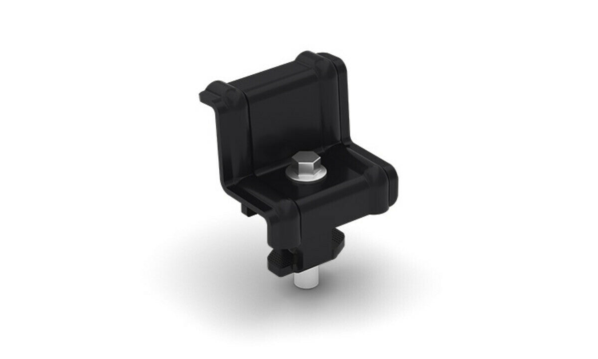 Weland - Ändklämma till solceller svart Solproffset