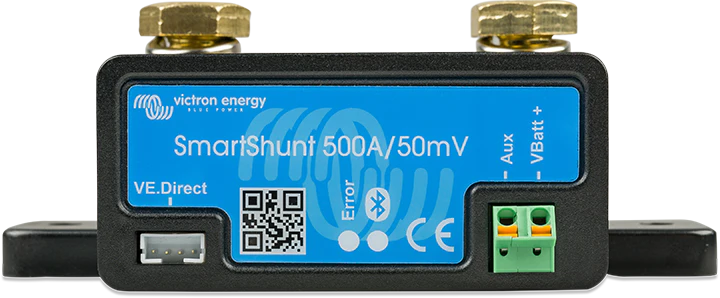Victron - Smartshunt 500A/50MV - BLUETOOTH (SHU050150050) Solproffset