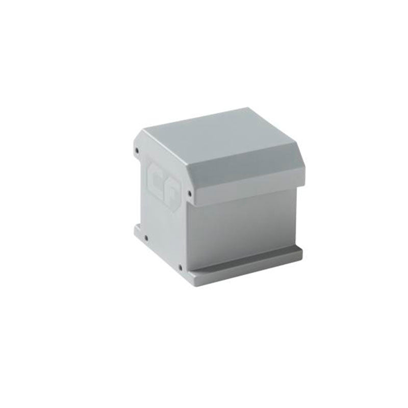 Esdec ClickFit EVO - Ändkåpa Silver utan stöd för ändklämma (1008066) Montagematerial Solproffset