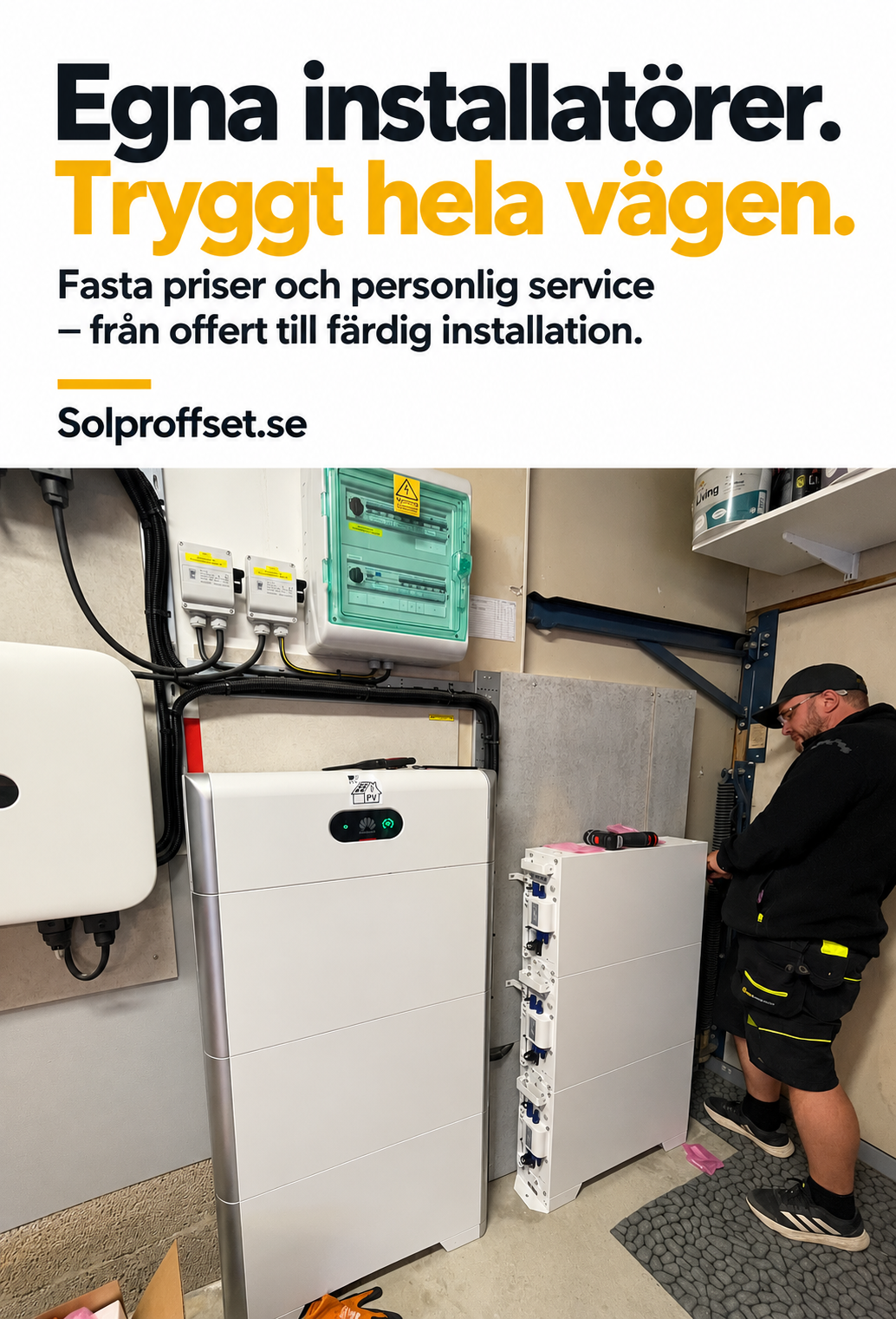 Huawei Luna 2000 | 5 Kwh | Solcellsbatteri modul Batteri modul Solproffset