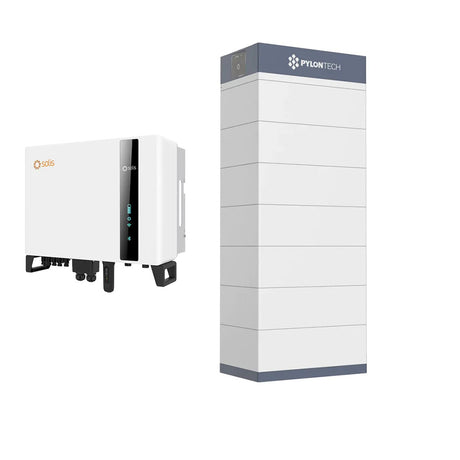 Ö-driftspaket | Solis S6 + Pylontech | 15kW växelriktare | Force-H3 Solcellsbatteri Pylontech 35.8 Kwh