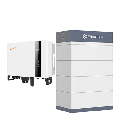 Ö-driftspaket | Solis S6 + Pylontech | 15kW växelriktare | Force-H3 Solcellsbatteri Pylontech 20.5 Kwh
