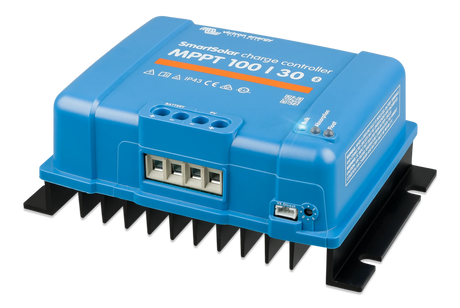 Victron - Solcellsregulator Smartsolar MPPT 100/30- BLUETOOTH (SCC110030210) Solproffset