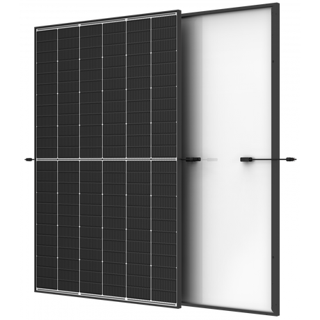 Trina Vertex S+ N-Type Dual Glass 450W - Triple-Cut Icke helsvart solpanel Solpanel solproffset
