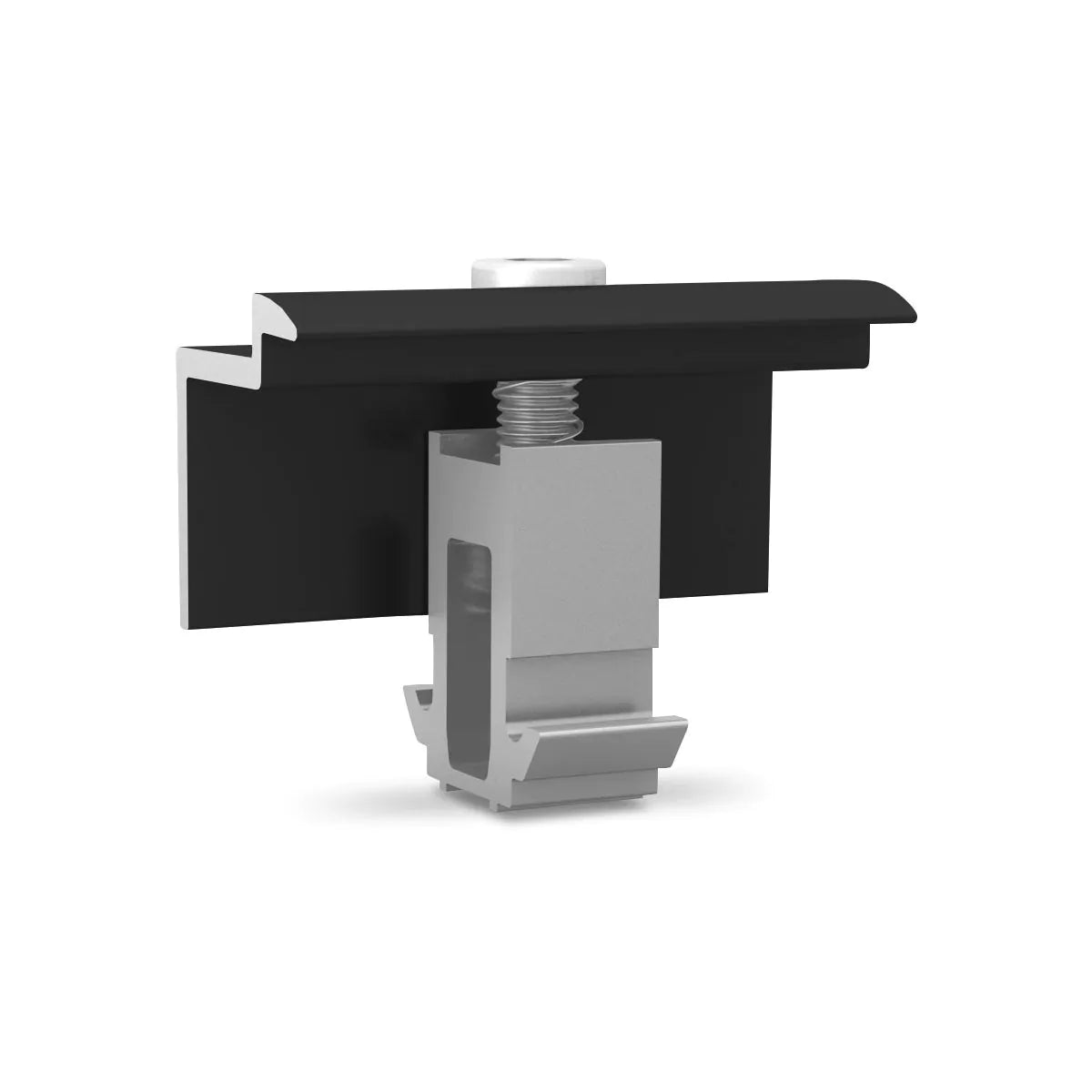 K2 - MiniClamp ändklämma 30-50 mm, svart anodiserad