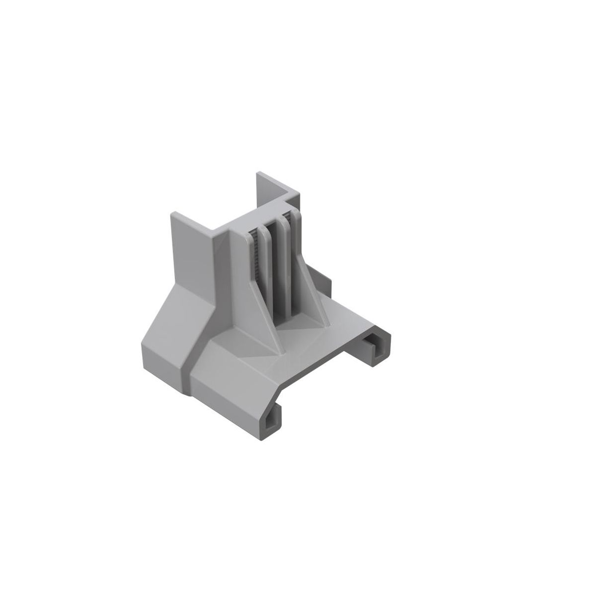Esdec ClickFit EVO - End clamp support Silver (1008065) Montagematerial Solproffset