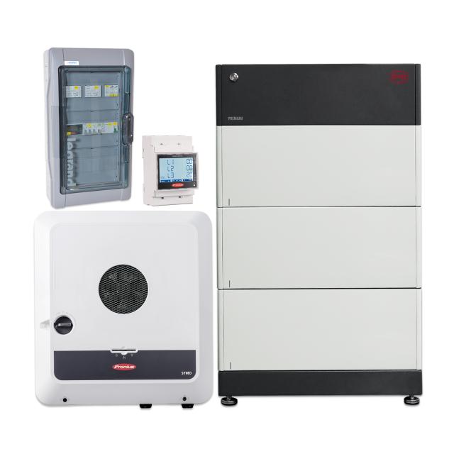 Fronius Symo Gen24 + BYD HVS Backup solproffset Fronius Gen24 6.0 HVS 7.7