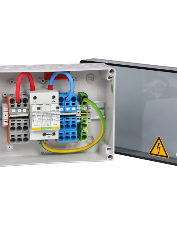 Överspänningsskydd - Citel PV-Connection Box med Type 2 SPD